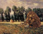 Claude Monet Haystacks Spain oil painting artist
